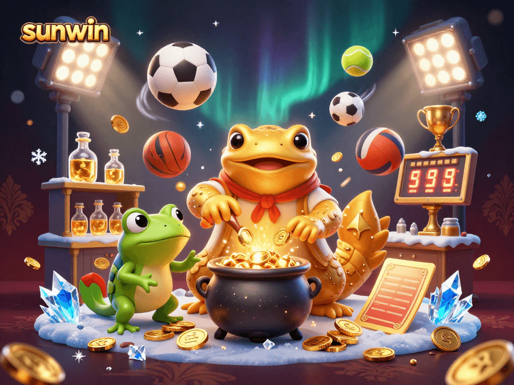 Engage with sunwin's exciting sports betting experience among mystical gold alchemy.