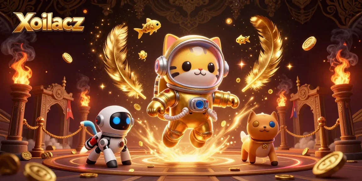 Xoilacz platform enhances gaming experience by showcasing dynamic characters and vibrant gambling elements.