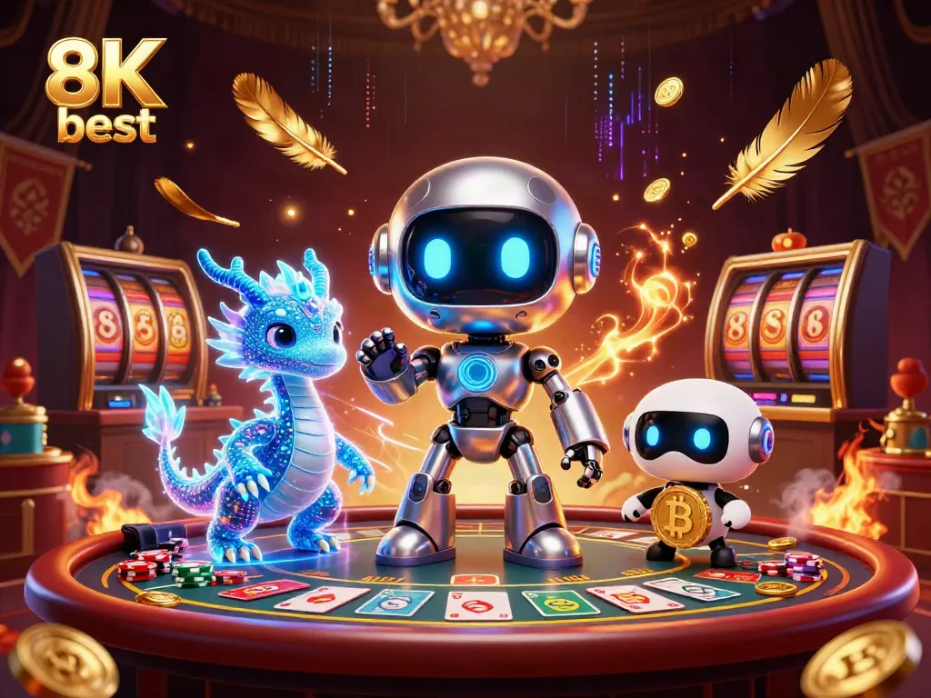 Experience the thrill of 8K best gaming with our vibrant casino scene featuring dynamic characters and exciting elements.