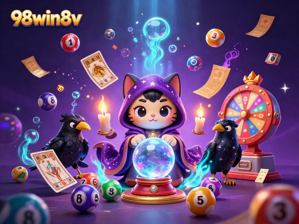 Winning big at 98win8v with mystical characters and vibrant gaming elements.