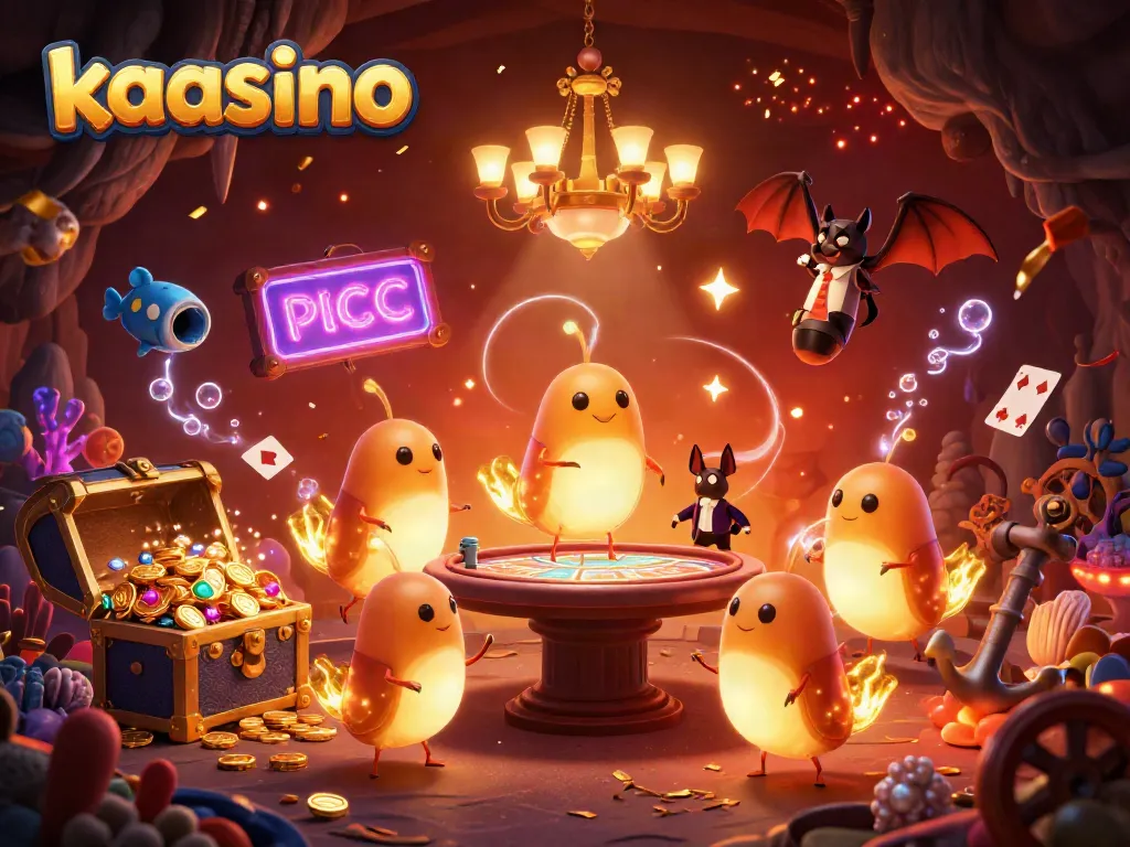 Kaasino invites players to a vibrant cave casino with glowworm dealers and underwater treasures.