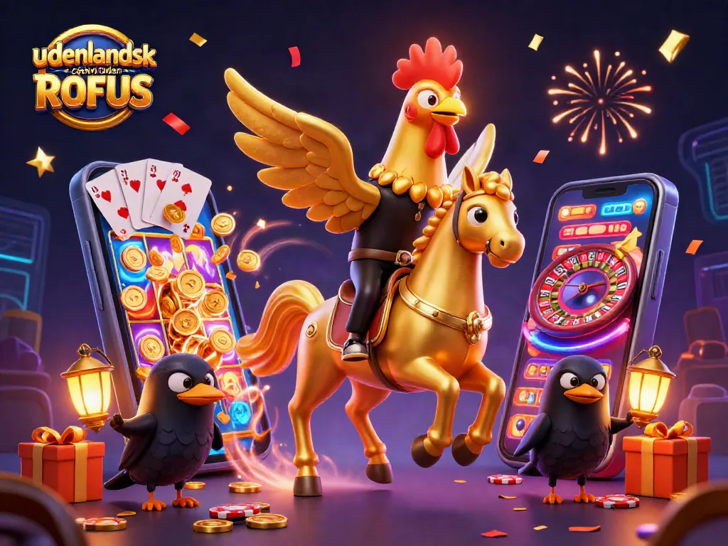 Engage with udenlandsk casino uden ROFUS through colorful gaming elements and festive characters.