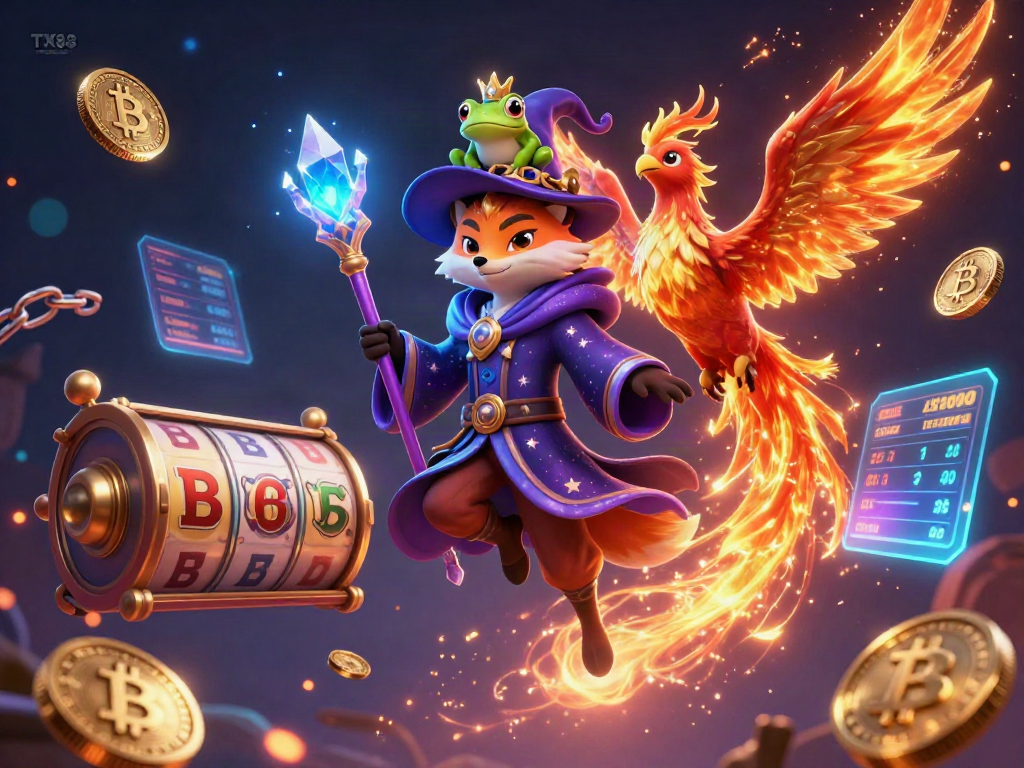 Engage in exciting gaming adventures at TX88 with vibrant characters and dynamic game elements.