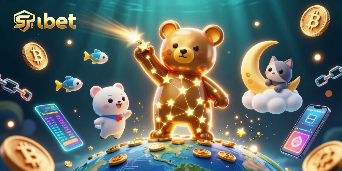 Engage with sh bet's exciting 3D casino adventure featuring a constellation bear and vibrant gaming elements.
