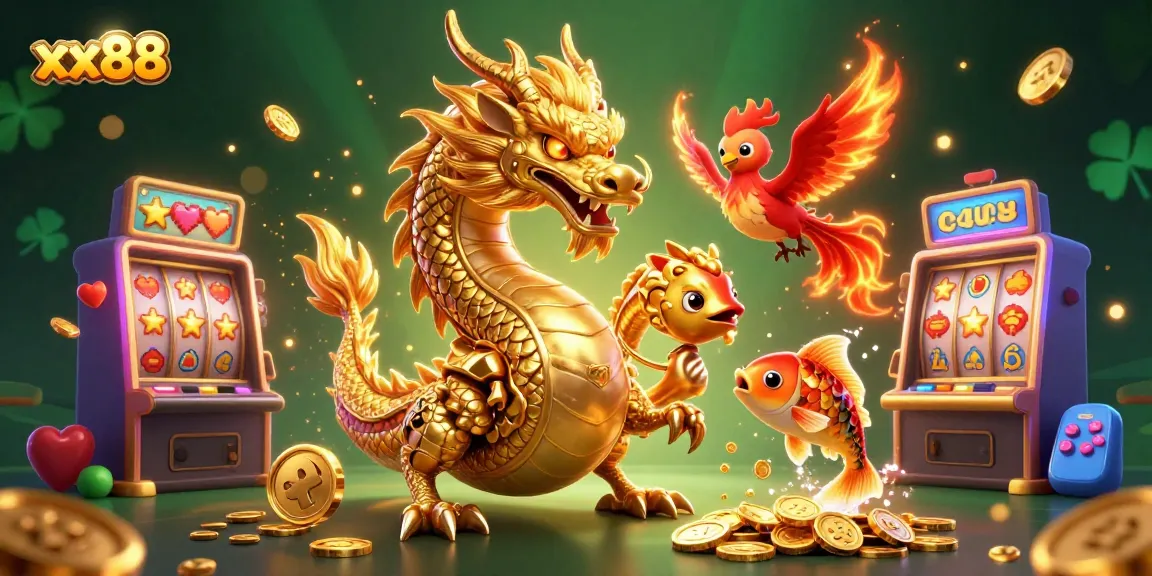 Experience thrilling gameplay at xx88 with dynamic slot machines, vibrant characters, and captivating visuals.