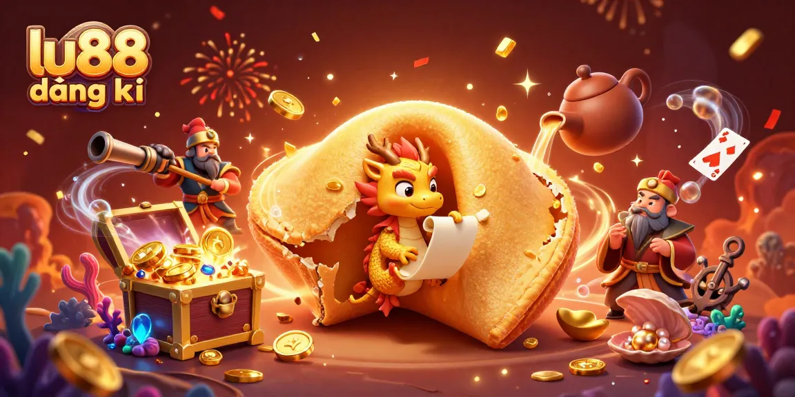 Engage in thrilling luck with lu88 đăng ký, featuring vibrant gold-rendered casino 3D characters in a dynamic setting.