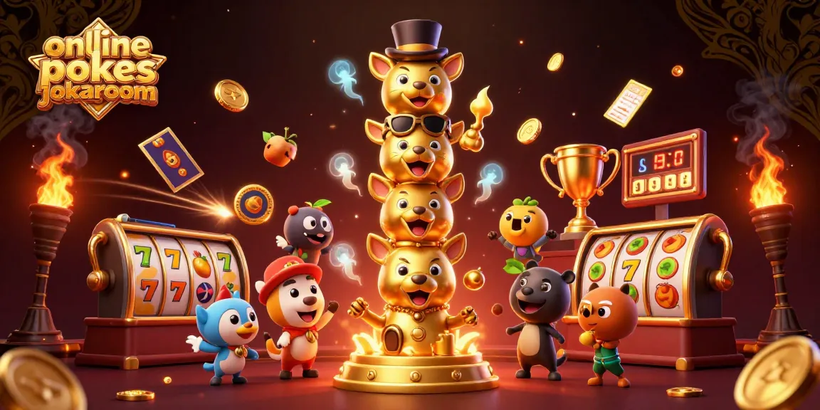 Engage with online pokies jokaroom as you spin vibrant slot reels with golden totem elements and dynamic prizes.